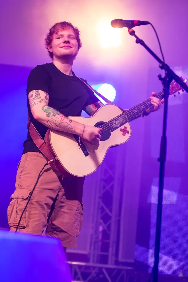 Ed Sheeran will be performing the intimate London show in September