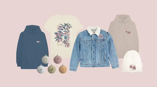 Shawn Mendes' winter merchandise is the perfect pastel collection of hoodies, hats and even baubles