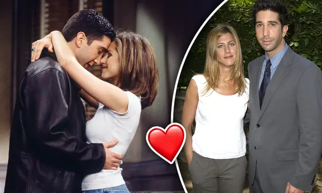 Are we finally getting the Ross and Rachel romance IRL?