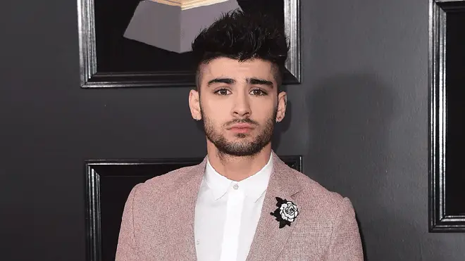 Zayn Malik on the red carpet