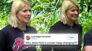 Holly Willoughby's changing jumper on 'I'm A Celebrity' revealed