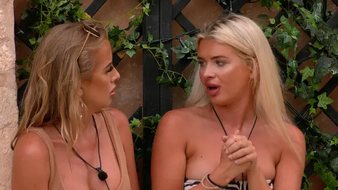 Love Island's Liberty confides in Faye about Jake relationship