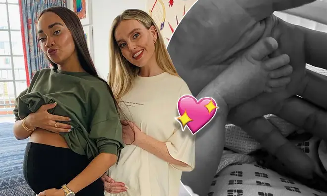 Leigh-Anne Pinnock shared how 'proud' she is of Perrie Edwards after welcoming her baby