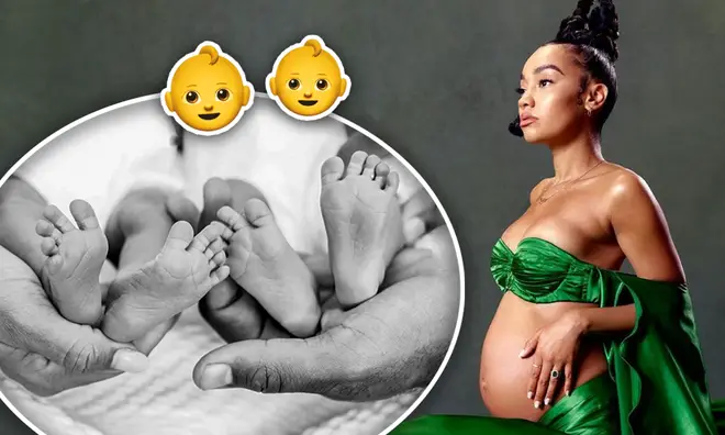 Leigh-Anne Pinnock has given birth to twin babies