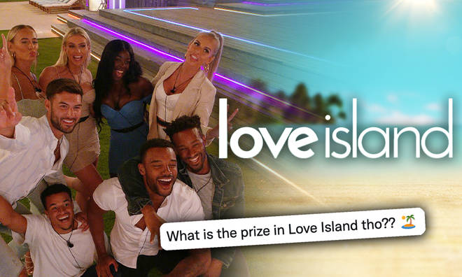 What prize do the Love Island winners get?