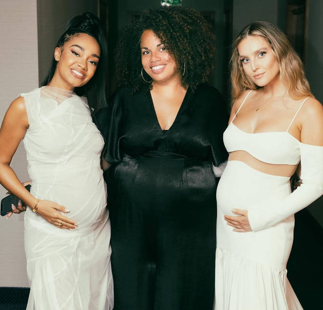 Leigh-Anne Pinnock, Perrie Edwards and manager, Sam Cox all gave birth around the same time