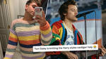 Tom Daley knitting Harry Styles' cardigan is everything!