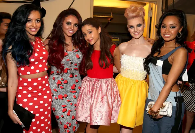 Ariana Grande was forced to defend Little Mix against Piers Morgan