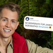 James McVey's fans are rallying to get him more screen-time on I'm A Celeb