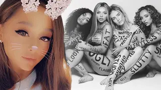 Little Mix respond to Ariana Grande's defence of them from Piers Morgan