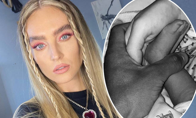 Perrie Edwards gave birth on 21 August