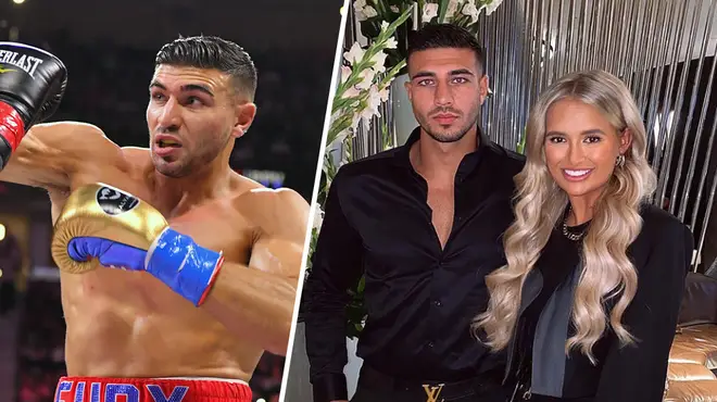 Tommy Fury paid a sweet tribute to girlfriend Molly during his US boxing debut