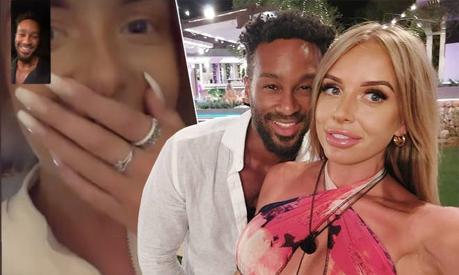 Love Island's Teddy and Faye had an adorable reunion after quarantining