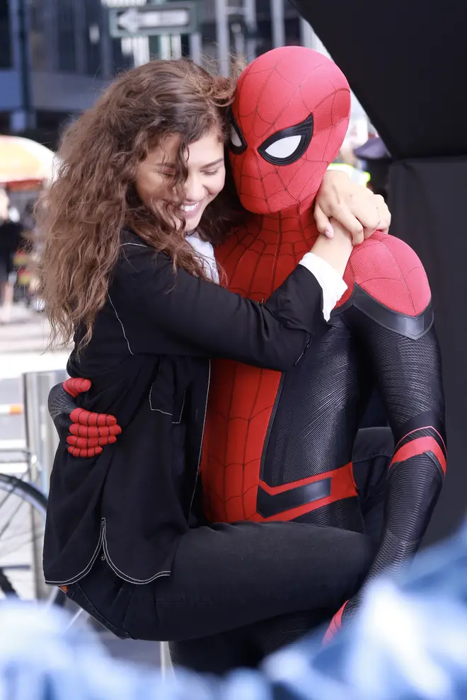 Tom Holland and Zendaya became friends on the Spider-Man film sets
