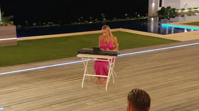 Millie's piano performance during the Love Island talent show became a viral meme