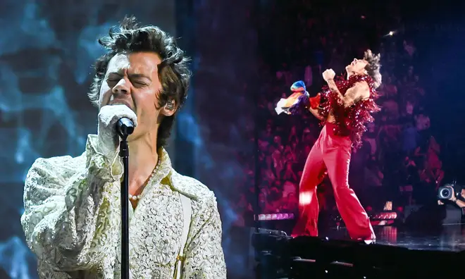 Harry Styles treated fans on tour to the unreleased 'Golden' lyrics