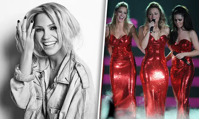 Girls Aloud's Cheryl and Kimberley Walsh have paid tribute to Sarah Harding