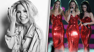 Girls Aloud's Cheryl and Kimberley Walsh have paid tribute to Sarah Harding