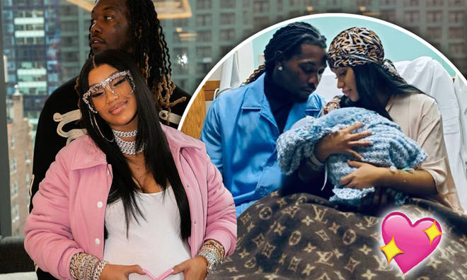 Has Cardi B named her new baby with Offset?