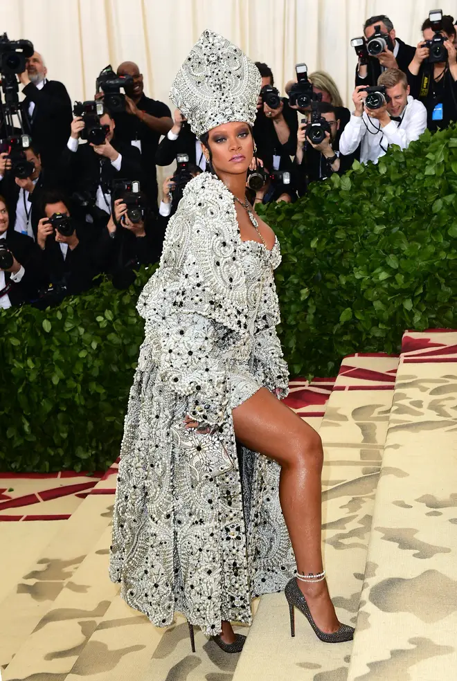 Rihanna at the Met Gala 2018