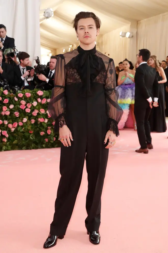 Harry Styles had his Met Gala debut in 2019