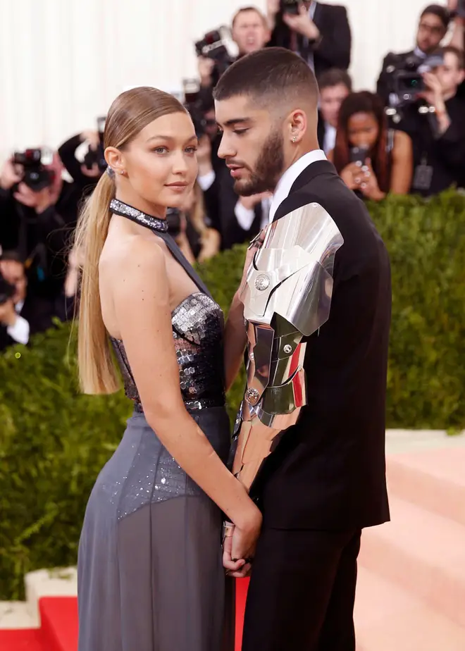 Gigi Hadid and Zayn Malik attended the Met Gala together in 2016
