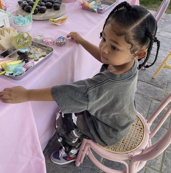 Kylie and Travis are already parents to 3-year-old Stormi