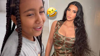 North West hilariously trolled Kim Kardashian for 'talking different'