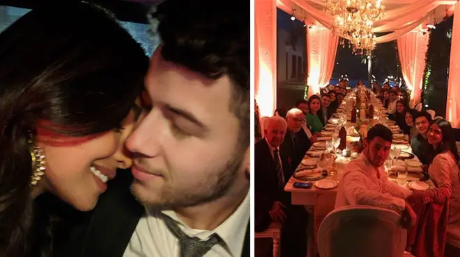 Nick Jonas and Priyanka Chopra.