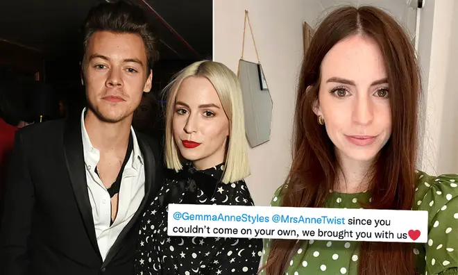 Harry Styles' sister Gemma has responded to a viral fan photo