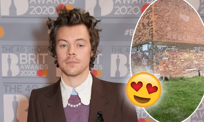 Harry Styles' hometown is filled with tributes to the singer
