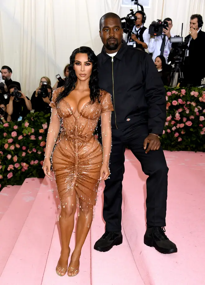 Did Kanye West attend the 2021 Met Gala with Kim Kardashian?