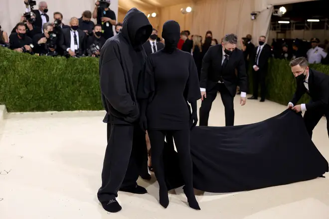 Kim Kardashian attended the 2021 Met Gala dressed in Balenciaga