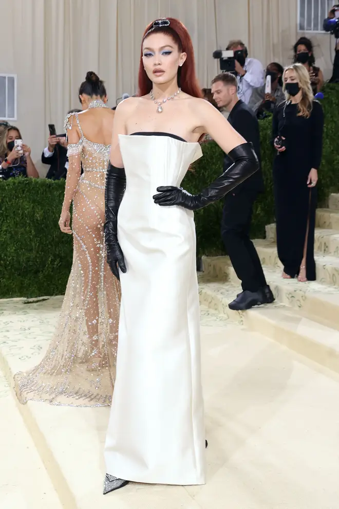 Gigi Hadid channels 60s glamour at the MET