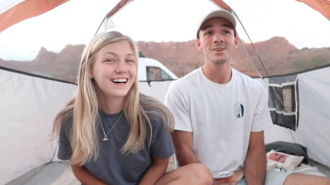 Brian and Gabby went on a road trip back in July