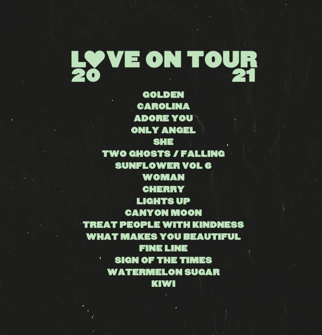 'To Be So Lonely' isn't included on the Love On Tour setlist