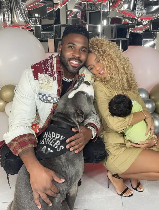 Jena Frumes and Jason Derulo welcomed their baby boy in May