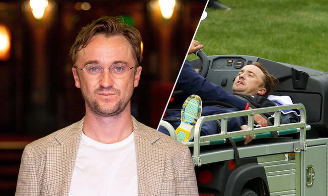 Tom Felton is recovering after suffering from a 'medical incident' during a golf game