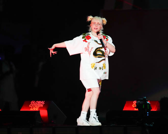 Billie put on an amazing show at Global Citizen Live
