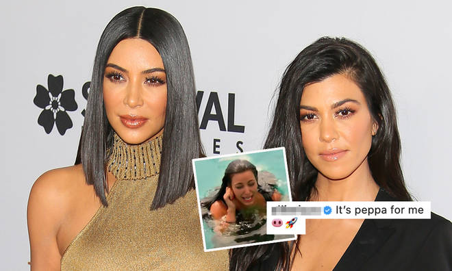 Kourtney Kardashian trolled sister Kim over a KUWTK moment from years ago