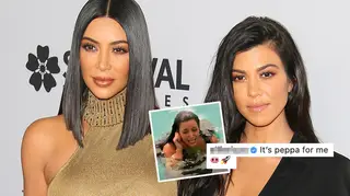 Kourtney Kardashian trolled sister Kim over a KUWTK moment from years ago