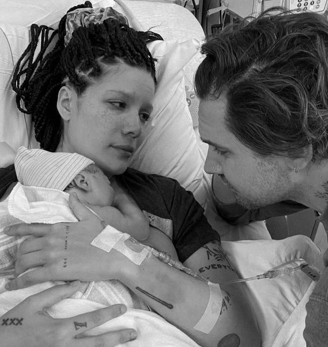 Halsey and Alev welcomed Ender earlier this year