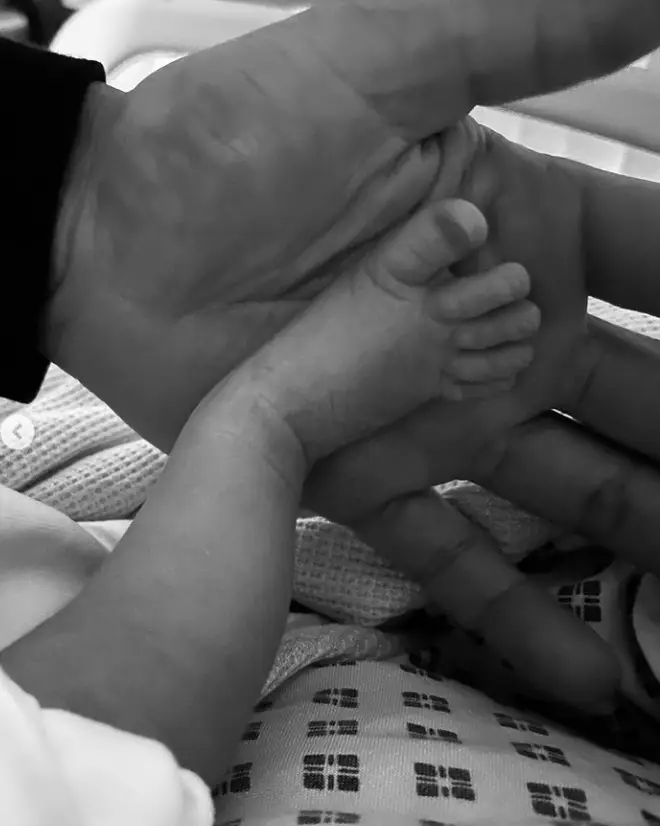 There's nothing cuter than tiny baby feet