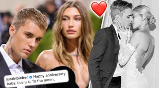 Hailey and Justin Beiber mark two years since they tied the knot