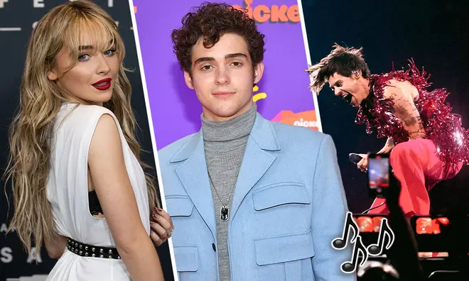 Sabrina Carpenter and Joshua Bassett got to see Harry Styles live in concert