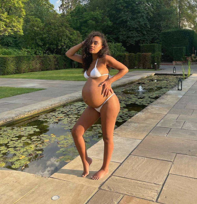 Leigh-Anne welcomed twins in August