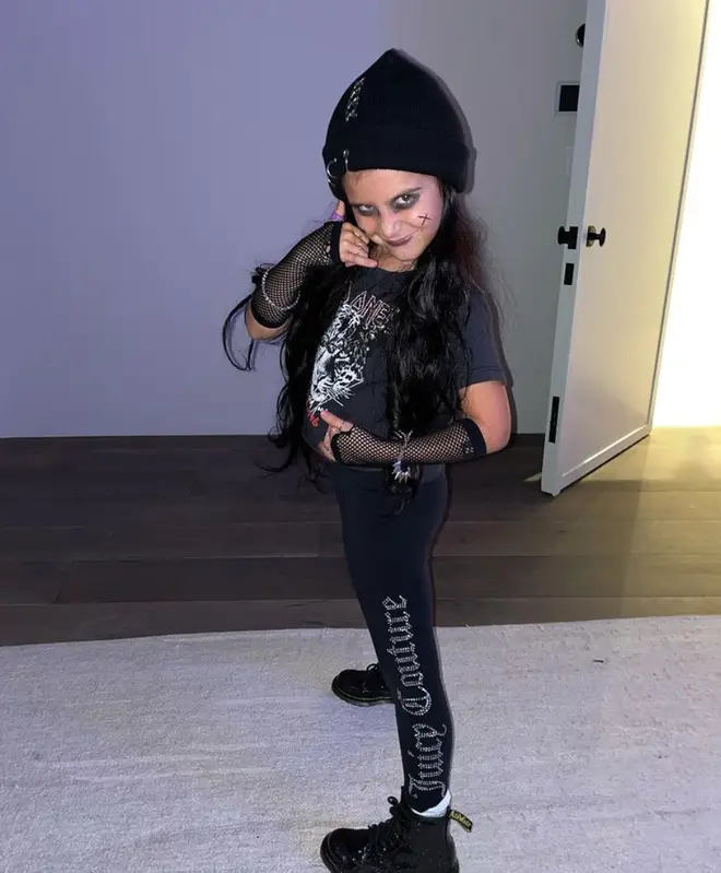 Penelope Disick got a punk makeover from her mum's boyfriend