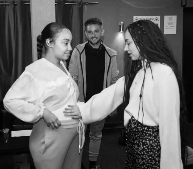 Jade posted the cutest picture of pregnant Leigh-Anne