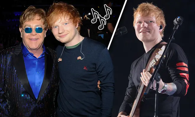 Ed Sheeran announced a Christmas song with Sir Elton John