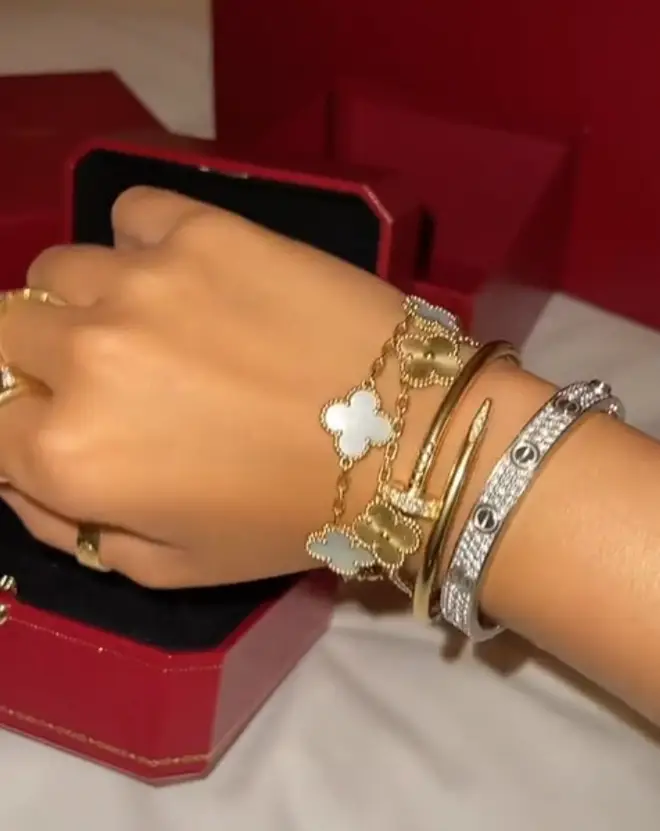 Molly-Mae's wrist jewellery alone is worth over £100k